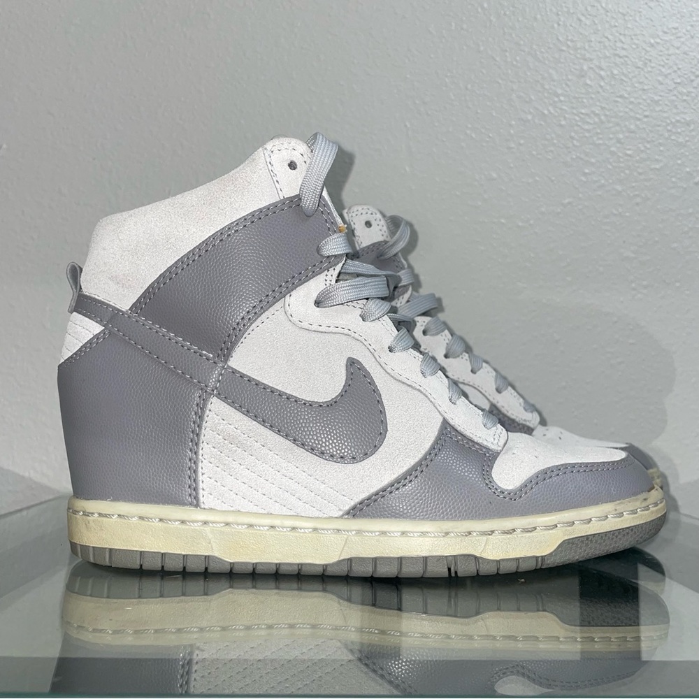 Nike Dunk Sky High HI grey Wedge women’s Size 6